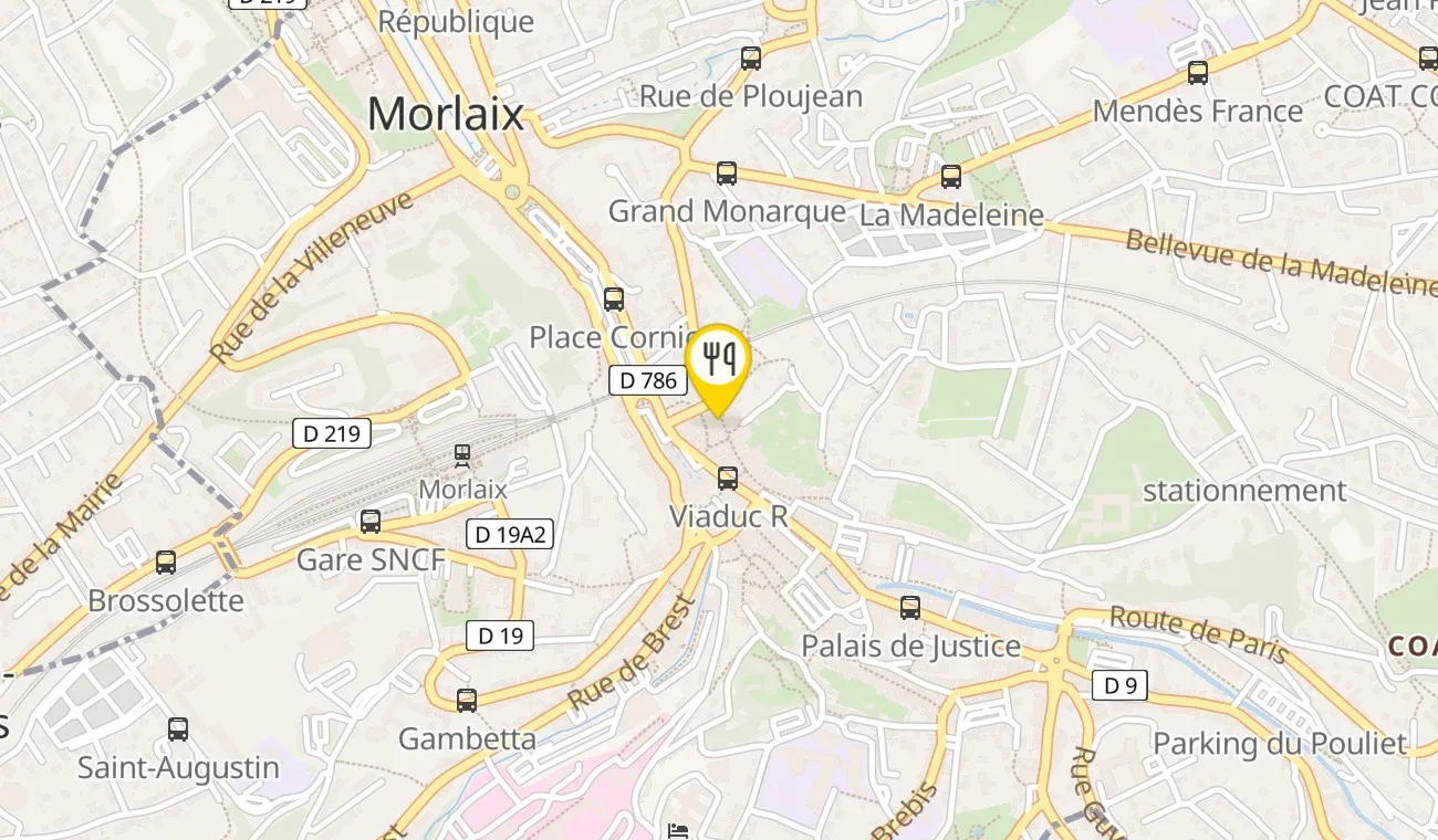40 Rue Ange de Guernisac, 29600 Morlaix, France