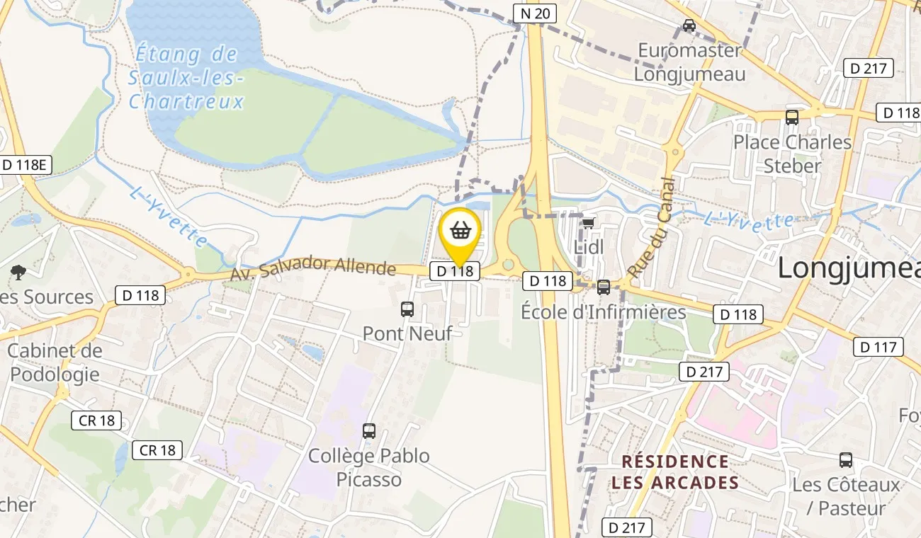 2 Avenue Salvador Allende, 91160 Saulx-les-Chartreux, France