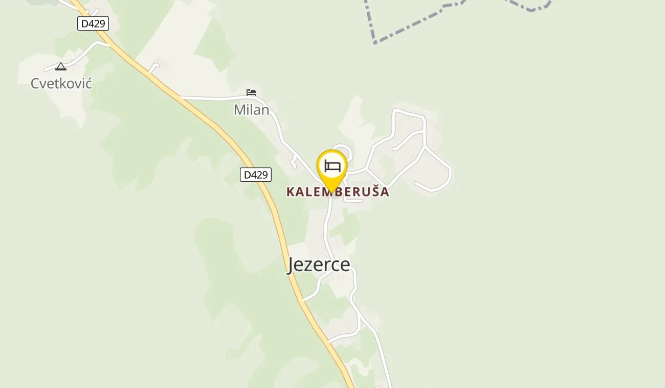 Karta — Plitvice Holiday Lodge