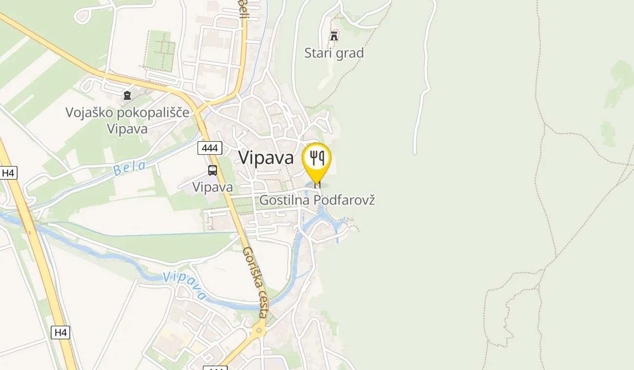 Map — Gostilna Podfarovž