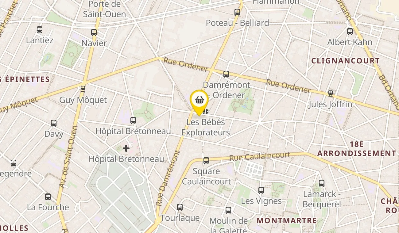 Plan — La Goutte d'Or