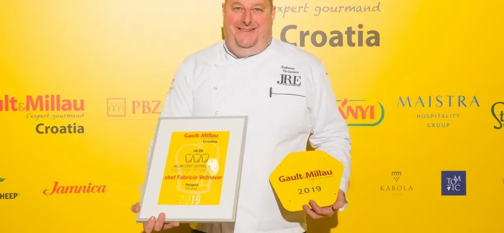 Trophy great chef of tomorrow 2019:  Fabricio Vežnaver