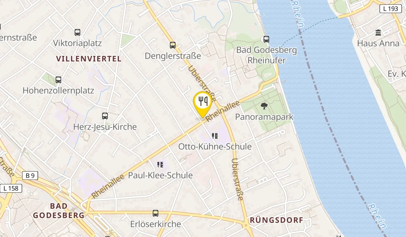 Map — Halbedel's Gasthaus