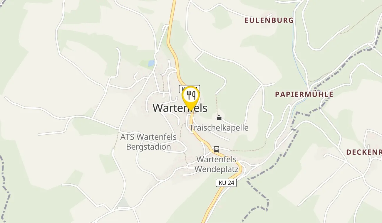Karte — Restaurant Ursprung