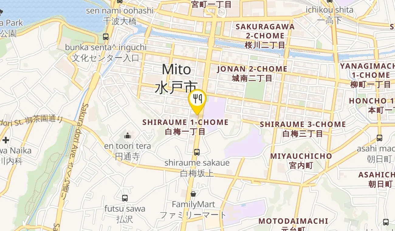 Map — Restaurant Ohtsu